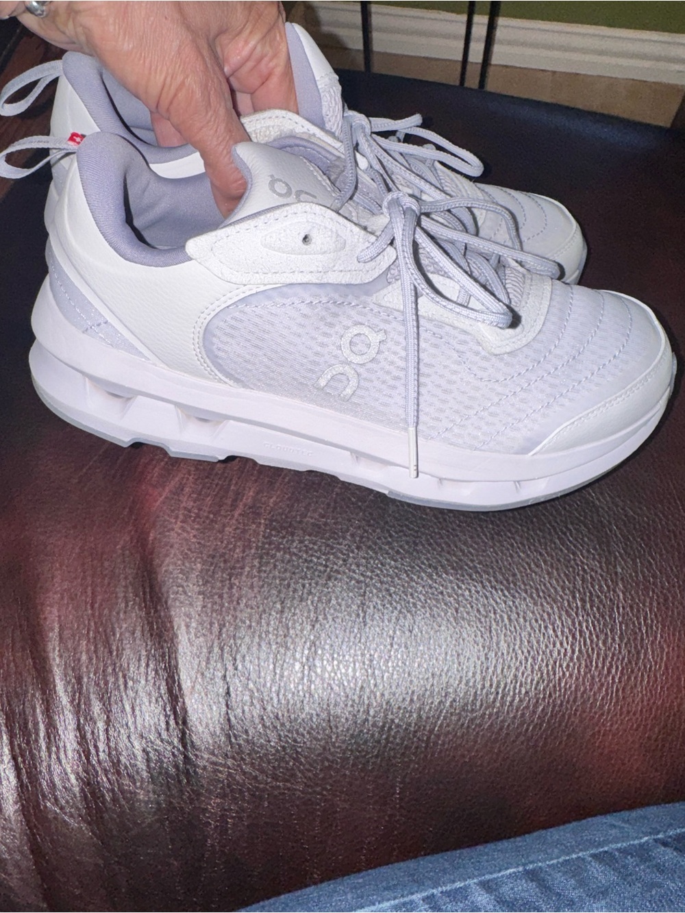 On Running Kids Sneakers in Light Gray and White - Picture 11 of 13